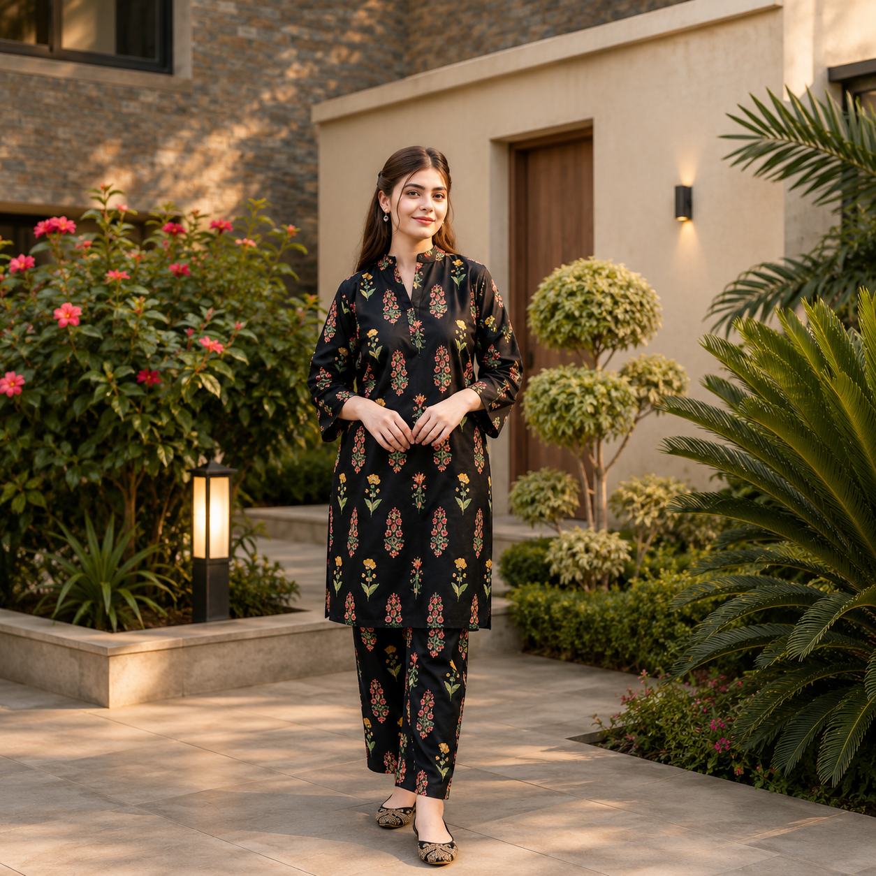 Summer Linen Lawn suit